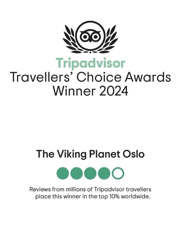 Viking Planet has won a Tripadvisor Traveller’s Choice Award!